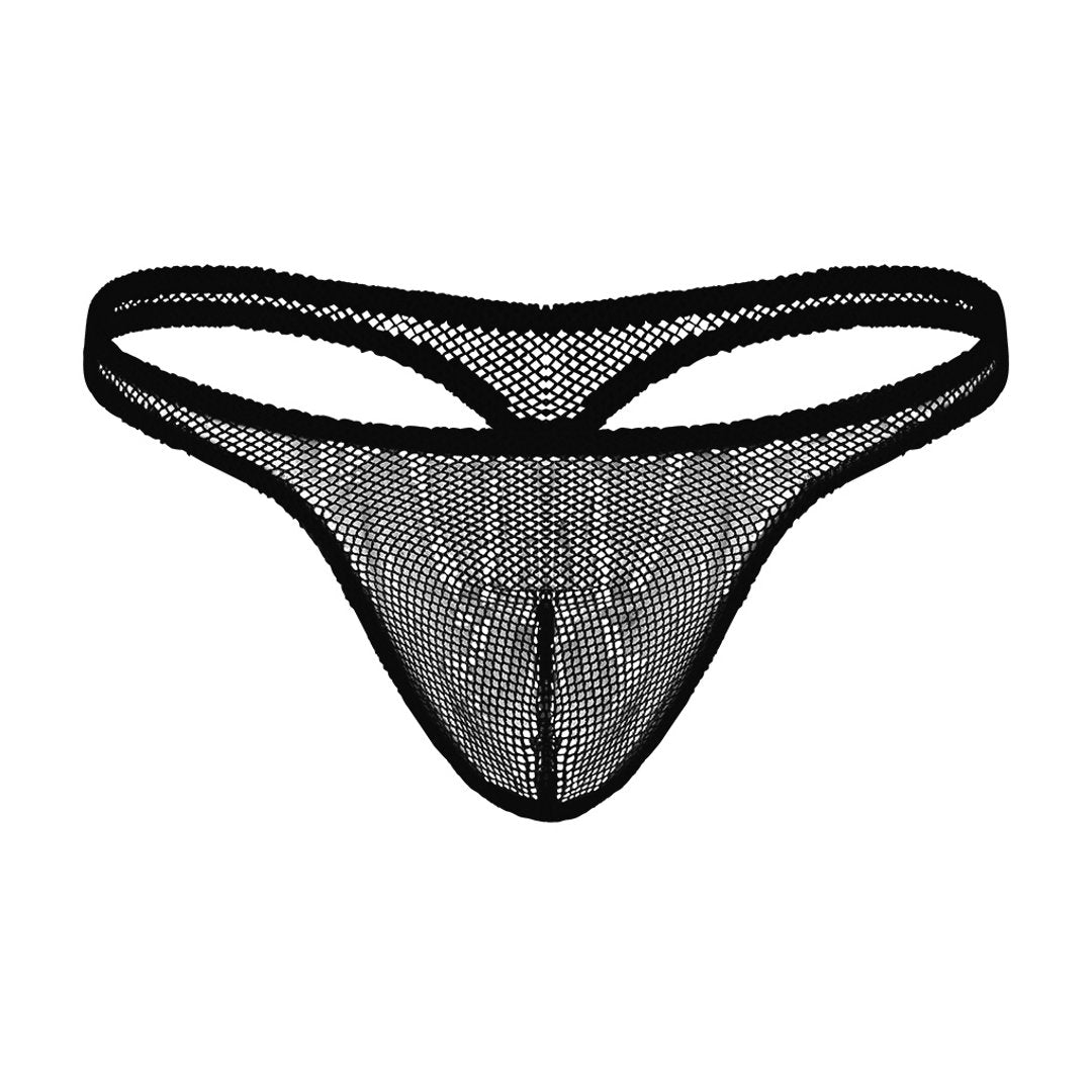 Bong Thong - M - Black - EroticToyzProducten,Lingerie,Lingerie voor Hem,Strings,,MannelijkMale Power