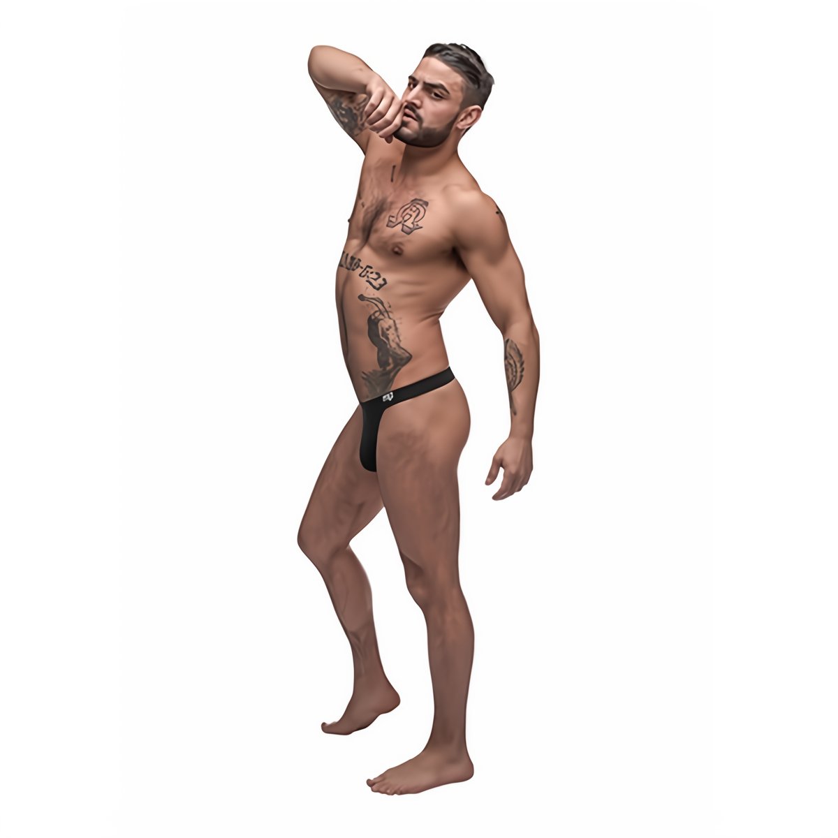 Bong Thong - XL - Black - EroticToyzProducten,Lingerie,Lingerie voor Hem,Strings,,MannelijkMale Power