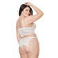 Lange Bralette en Kruisloze Panty Set - Grote Maat - Pleasureplay Queen sizeCoquette