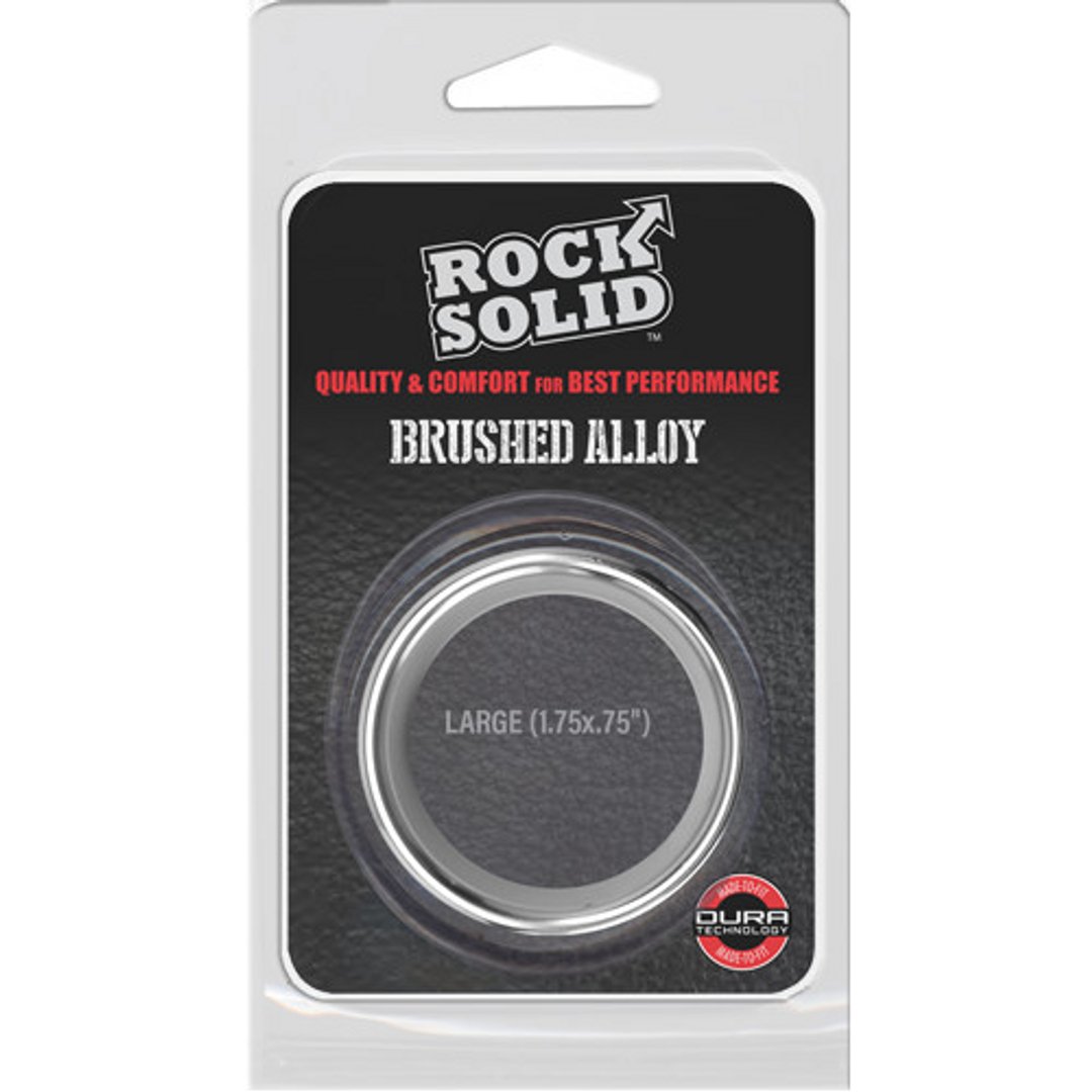 Brushed Alloy - Cockring - Large - EroticToyzProducten,Toys,Toys voor Mannen,Cockringen,,MannelijkDoc Johnson