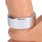 Aluminium Cockring - Medium Geborsteld - Pleasureplay CockringenDoc Johnson