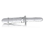 Brutus - Glass Dildo Thruster - EroticToyzProducten,Toys,Dildos,Glazen Dildo's,,GeslachtsneutraalXR Brands