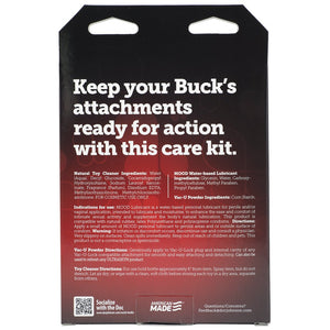 Buck Care Kit - EroticToyzProducten,Veilige Seks, Verzorging Hulp,HygiÃ«ne,Reinigingsmiddelen en Deodorant,,GeslachtsneutraalDoc Johnson