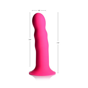 Buigzame Golvende Dildo met Zuignap en Harnascompatibiliteit - EroticToyzRealistische Dildo'sXR Brands