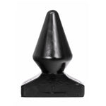 Buttplug - 18,5 cm Zacht en Flexibel - EroticToyzButtplugs Anale Dildo's Niet VibrerendAll Black