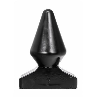 Buttplug - 18,5 cm Zacht en Flexibel - EroticToyzButtplugs Anale Dildo's Niet VibrerendAll Black