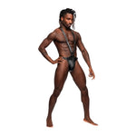 Male Power Lichaamssling Zwart - Pleasureplay Fetishkleding voor HemMale Power