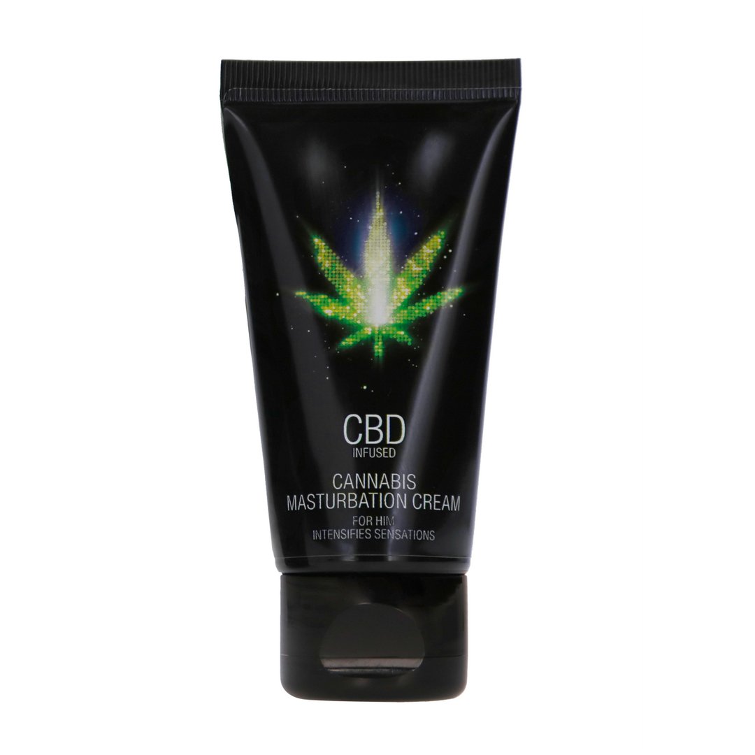 CBD Cannabis Masturbation Cream for Him - 50 ml - EroticToyzProducten,Veilige Seks, Verzorging Hulp,Glijmiddelen,Andere Glijmiddelen,Stimulerende Middelen,Overige producten,,MannelijkPharmquests by Shots