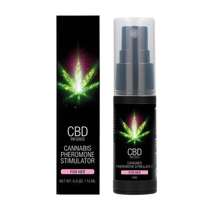 CBD Cannabis Pheromone Stimulator For Her - 15 ml - EroticToyzProducten,Veilige Seks, Verzorging Hulp,Stimulerende Middelen,Feromonen,,VrouwelijkPharmquests by Shots