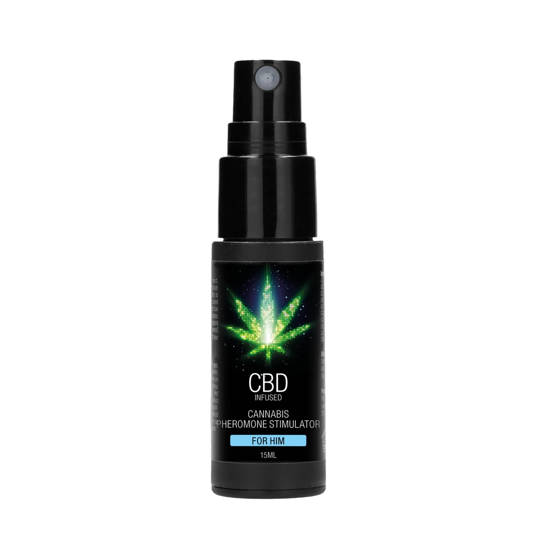 CBD Cannabis Pheromone Stimulator For Him - 15 ml - EroticToyzProducten,Veilige Seks, Verzorging Hulp,Stimulerende Middelen,Feromonen,,MannelijkPharmquests by Shots