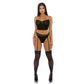 Bustier Lingerieset met Gouden Kettingdetails - Maat L - Pleasureplay 2 - Delige SetForplay