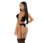 Bustier Set Met Gouden Kettingen - XL - Pleasureplay 2 - Delige SetForplay