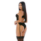 Teddy - Cheetah Mesh Stof - Pleasureplay Bodysuits TeddiesForplay