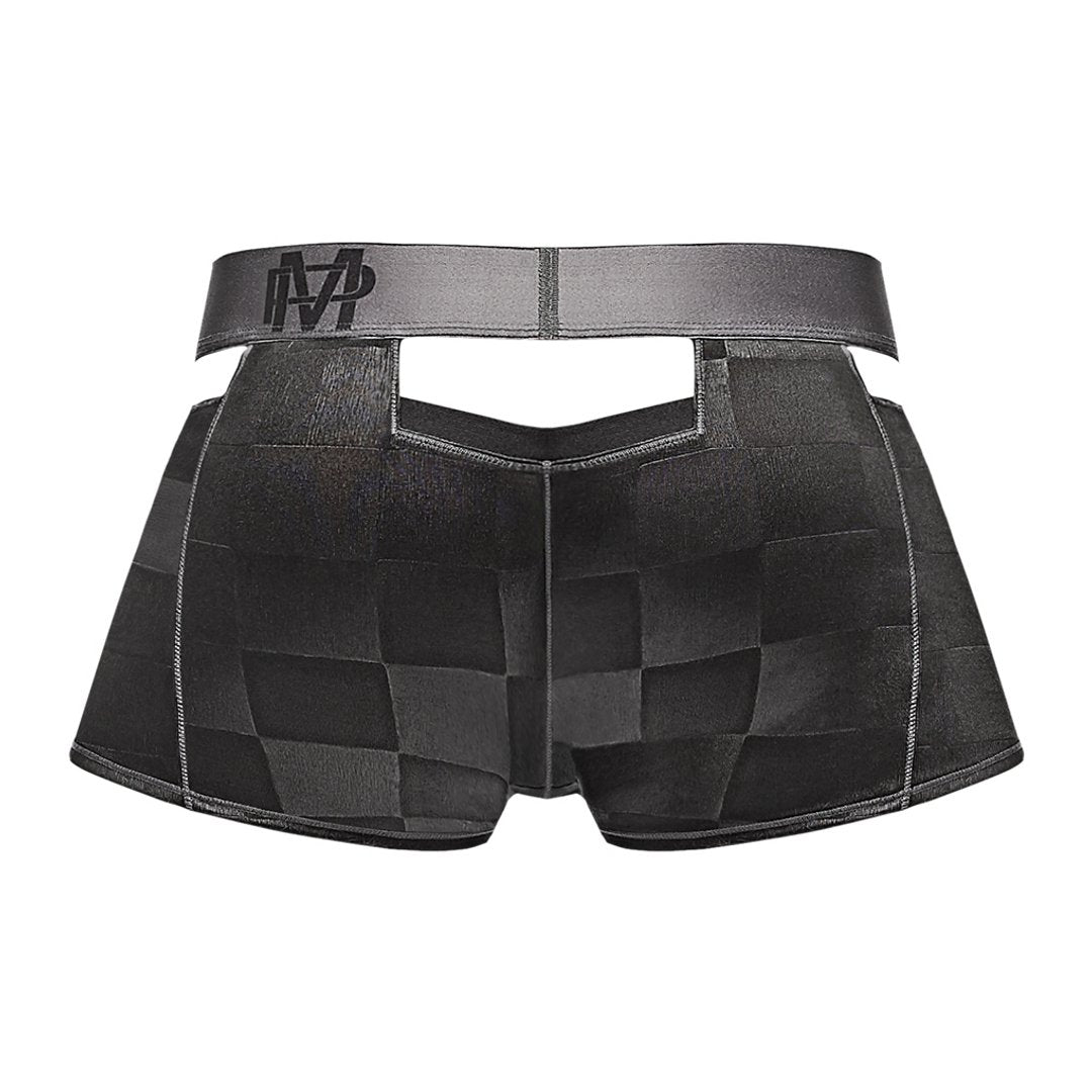 Check'd Mate Cutout Shorts L - Zwart - EroticToyzBoxershortsMale Power