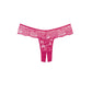 Kanten Crotchless String - One Size - Pleasureplay Strings en SlipjesAllure