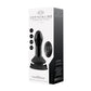 Chrystalino Glazen Vibrator Zwart - Pleasureplay Glazen VibratorsChrystalino by Shots
