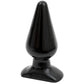 Butt Plug Met Uitlopende Basis - Zwart - 15 cm - Pleasureplay Buttplugs Anale Dildo's Niet VibrerendDoc Johnson