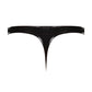 String - Zwart - L - Pleasureplay StringsMale Power