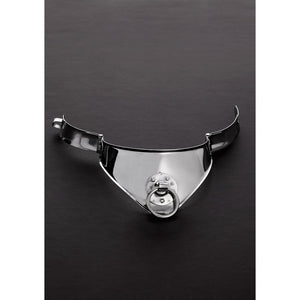 Cleopatra Collar with Ring - 38 cm - EroticToyzProducten,Toys,Fetish,Riem Halsbanden,,GeslachtsneutraalSteel by Shots