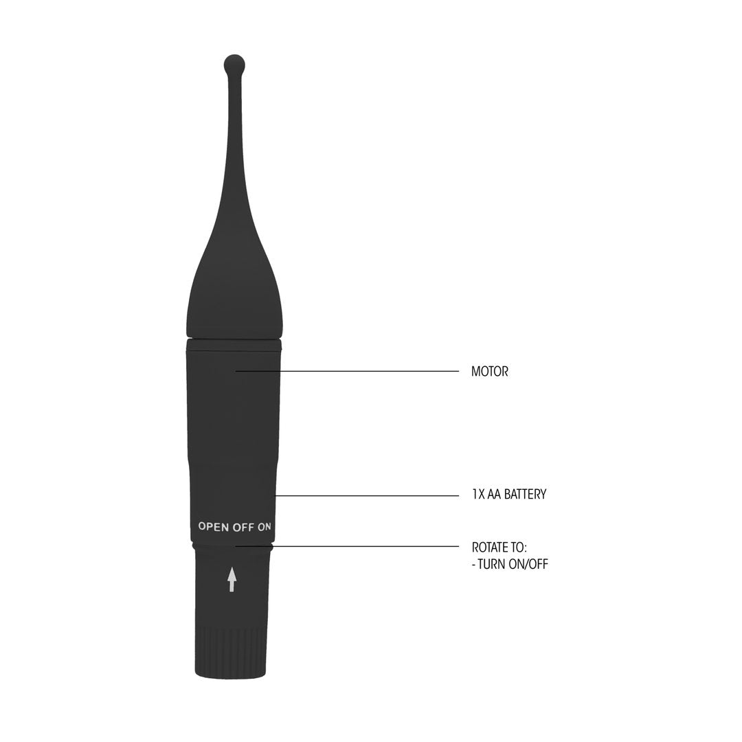 Clitorale Kietelaar - 16 cm - Pleasureplay Tip VibratorGC by Shots