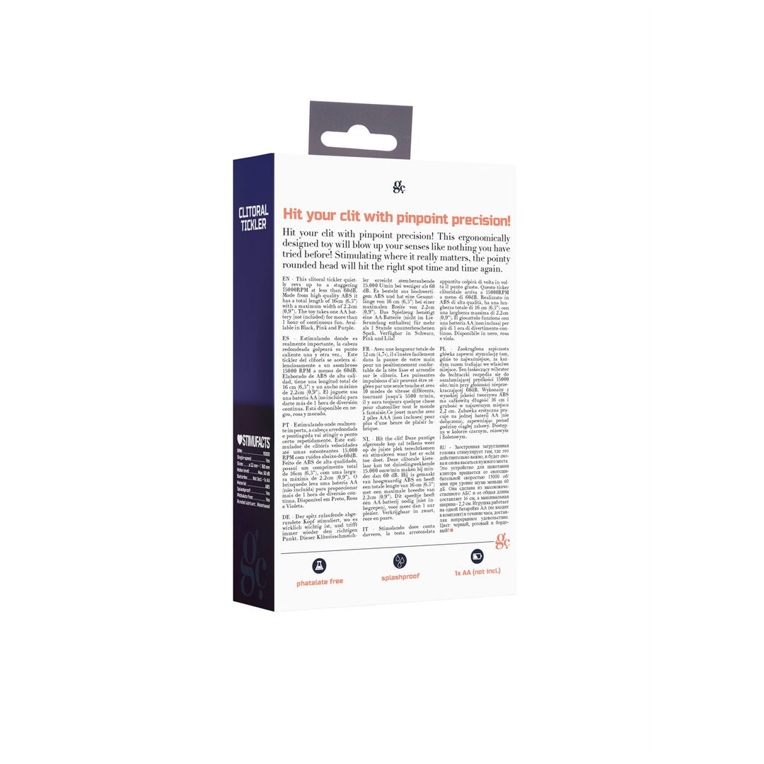 Clitorale Kietelaar - 16 cm - Pleasureplay Tip VibratorGC by Shots