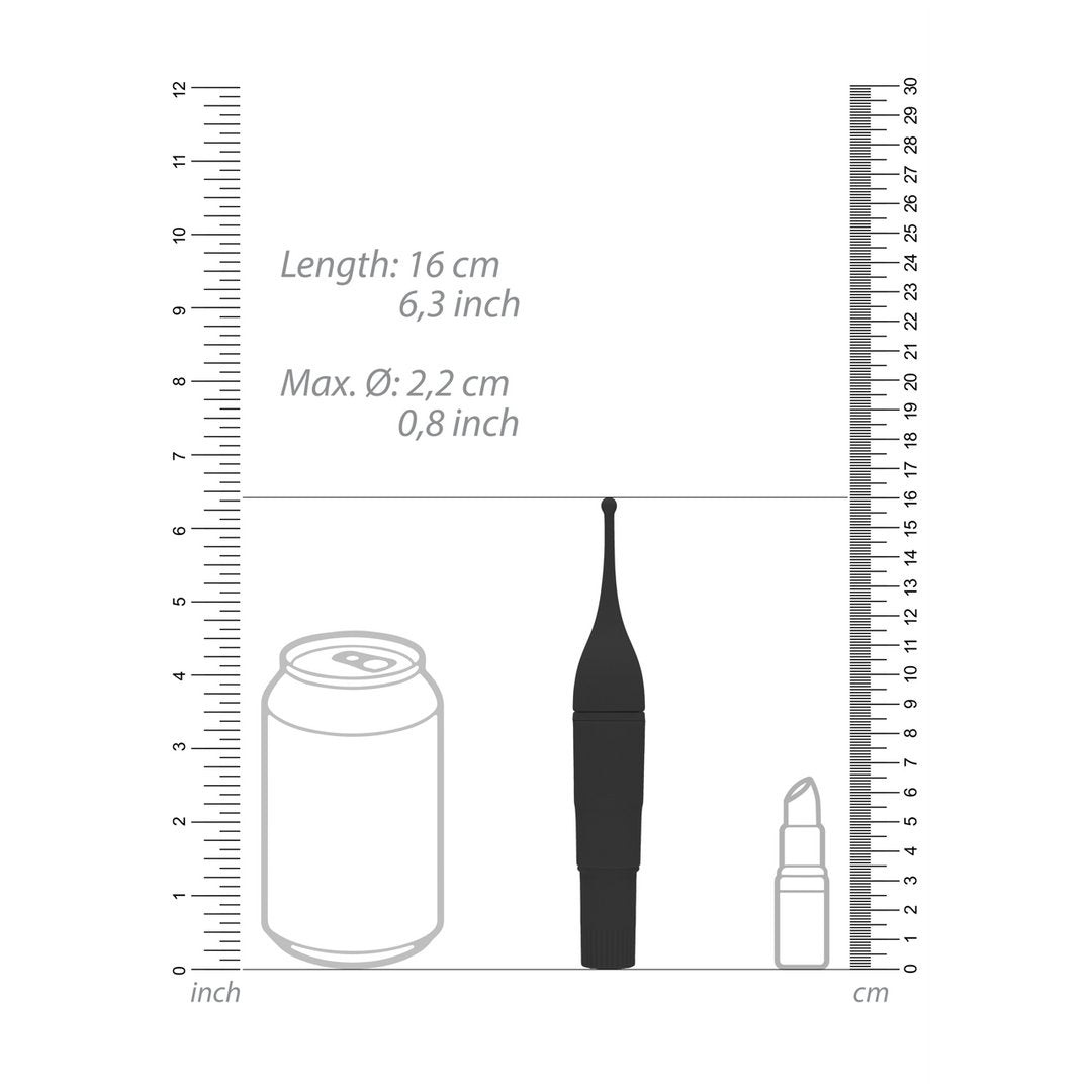 Clitorale Kietelaar - 16 cm - Pleasureplay Tip VibratorGC by Shots