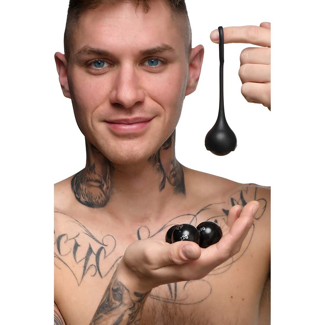 Cock Dangler - Silicone Penis Strap with Weights - EroticToyzProducten,Toys,Toys voor Mannen,Accessories,,XR Brands