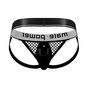 Cock Ring Jock - M - Black - EroticToyzProducten,Lingerie,Lingerie voor Hem,Jocks,,MannelijkMale Power