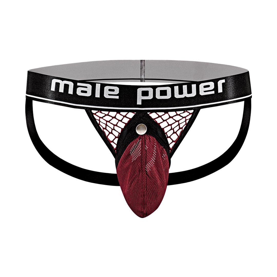 Cock Ring Jock - XL - Burgundy - EroticToyzProducten,Lingerie,Lingerie voor Hem,Jocks,,MannelijkMale Power