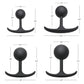 Anaal Plug Met Metaal Kern - Zwart 8.4 cm - Pleasureplay Buttplugs Anale Dildo's Niet VibrerendXR Brands