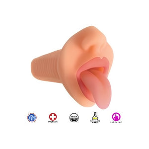 Courtney - Vibrating Mouth Masturbator - EroticToyzProducten,Toys,Toys voor Mannen,Masturbators Strokers,Mond Masturbator,Vibrerende Masturbator,,MannelijkCurve Toys