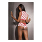 Crop Top en Shorts Set - Wit One Size - Pleasureplay 2 - Delige SetCoquette