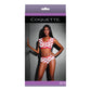 Crop Top en Shorts Set - Wit One Size - Pleasureplay 2 - Delige SetCoquette