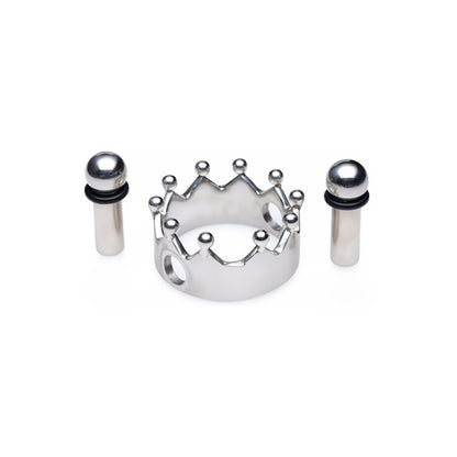 Crowned Magentic Nipple Clamps - EroticToyzProducten,Toys,Tepel Toys VacuÃ¼m Toys,Tepelklemmen,,GeslachtsneutraalXR Brands