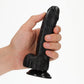 Realistische Gebogen Dildo Met Ballen - 15,5 cm - Pleasureplay Realistische Dildo'sRealRock by Shots
