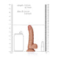 Realistische Dildo Met Ballen en Zuignap - 15.5 cm - Pleasureplay Realistische Dildo'sRealRock by Shots
