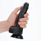 Realistische Dildo Met Ballen En Zuignap - 18 cm - Pleasureplay Realistische Dildo'sRealRock by Shots
