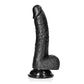 Realistische Dildo Met Ballen En Zuignap - 18 cm - Pleasureplay Realistische Dildo'sRealRock by Shots