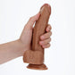 Realistische Dildo Met Ballen En Zuignap - 20,5 cm - Pleasureplay Realistische Dildo'sRealRock by Shots
