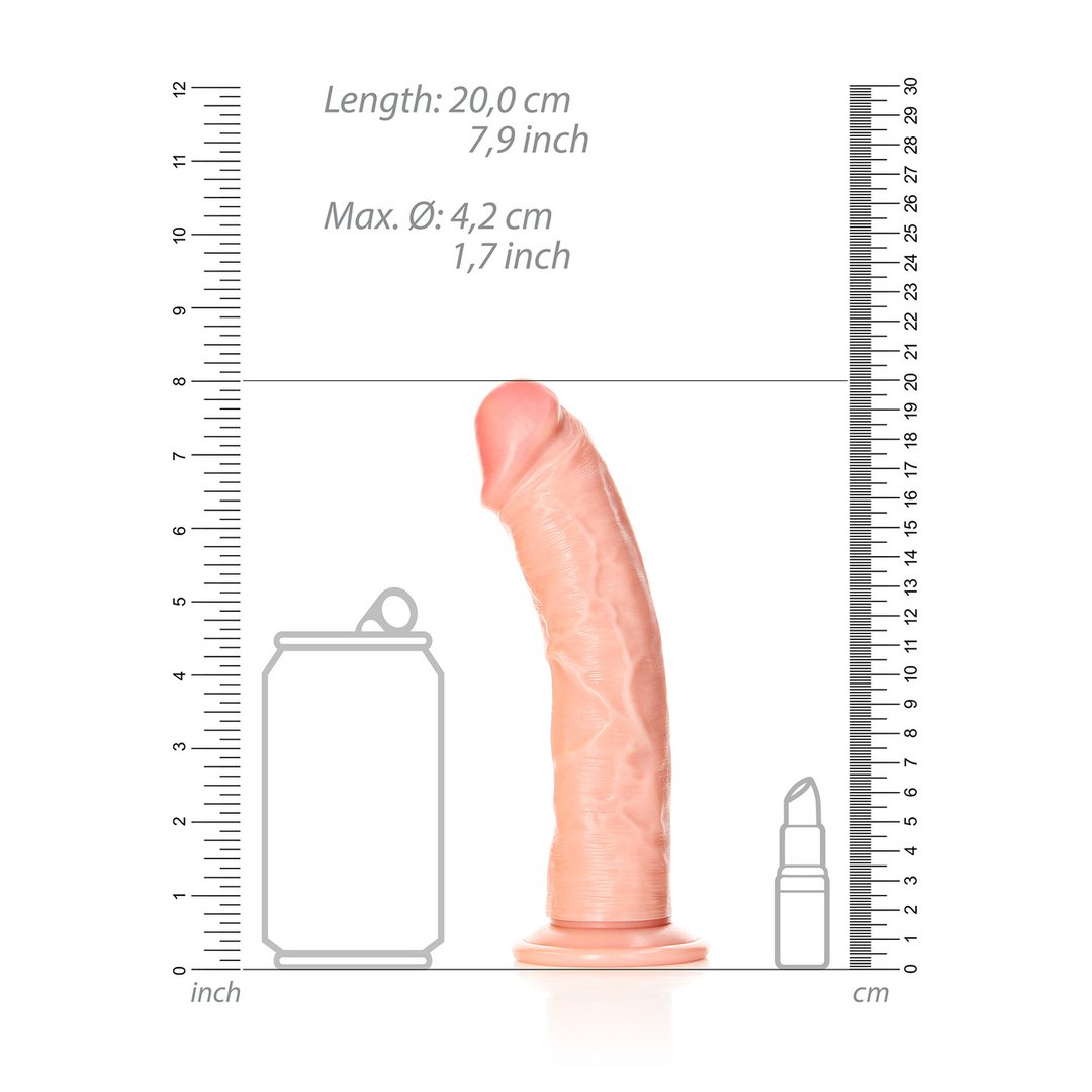 Curved Realistic Dildo with Suction Cup - 18 cm - EroticToyzProducten,Toys,Dildos,Realistische Dildo's,,GeslachtsneutraalRealRock by Shots