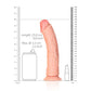 Realistische Dildo met Zuignap - 23 cm - Pleasureplay Realistische Dildo'sRealRock by Shots