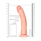 Realistische Dildo Met Zuignap - 25,5 cm - Pleasureplay Realistische Dildo'sRealRock by Shots