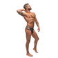 String Met Uitsnijdingen - Zwart - M - Pleasureplay StringsMale Power