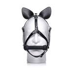 Dark Horse Pony Head Harness with Silicone Bit - EroticToyzFetish MaskerXR Brands