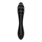 Dazzling Crystal 1 - Glass Dildo - Black - EroticToyzProducten,Toys,Dildos,Glazen Dildo's,,GeslachtsneutraalSatisfyer