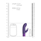 Rabbit Vibrator - Oplaadbaar en Waterdicht - Pleasureplay Rabbit VibratorsRoyal Gems by Shots