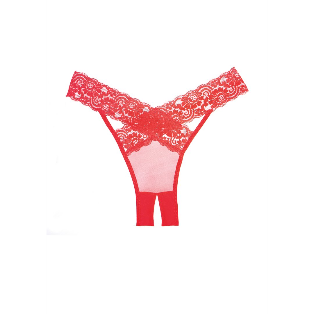 Desire Panty - Crotchless Panty - One Size - EroticToyzProducten,Lingerie,Lingerie voor Haar,Strings en Slipjes,,VrouwelijkAllure