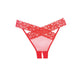 Kruisloze Panty - One Size - Pleasureplay Strings en SlipjesAllure