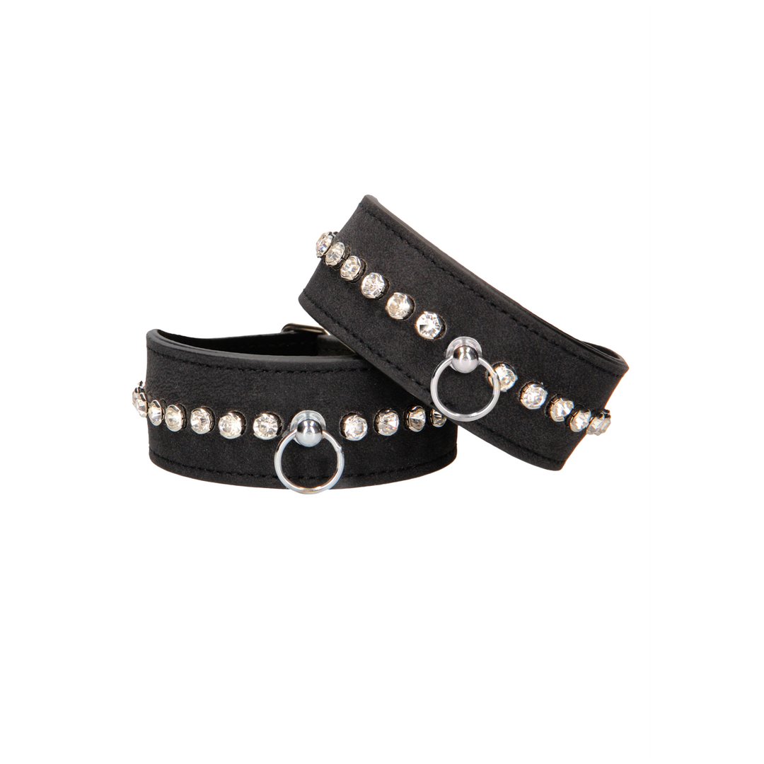 Diamond Studded Wrist Cuffs - EroticToyzProducten,Toys,Fetish,Boeien,Handboeien,,GeslachtsneutraalOuch! by Shots