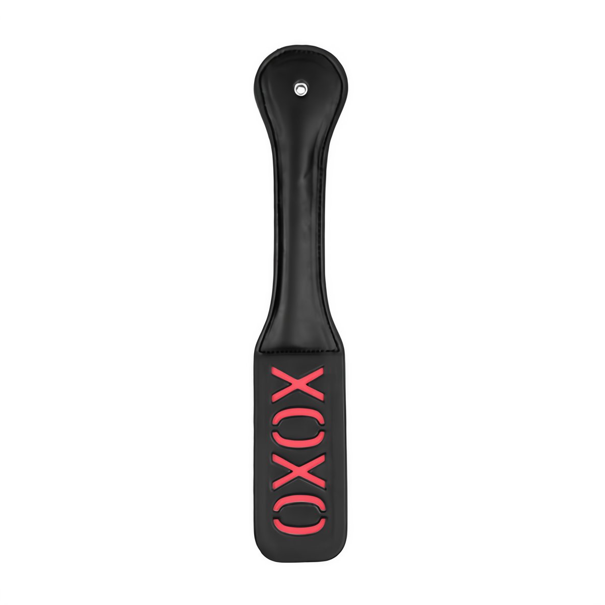 Disciplineringsspeelgoed Paddle XOXO - Stevig Gestikt Leer met Polsband - EroticToyzProducten,Toys,Fetish,Slaan en Plagen,Peddels,,Ouch! by Shots